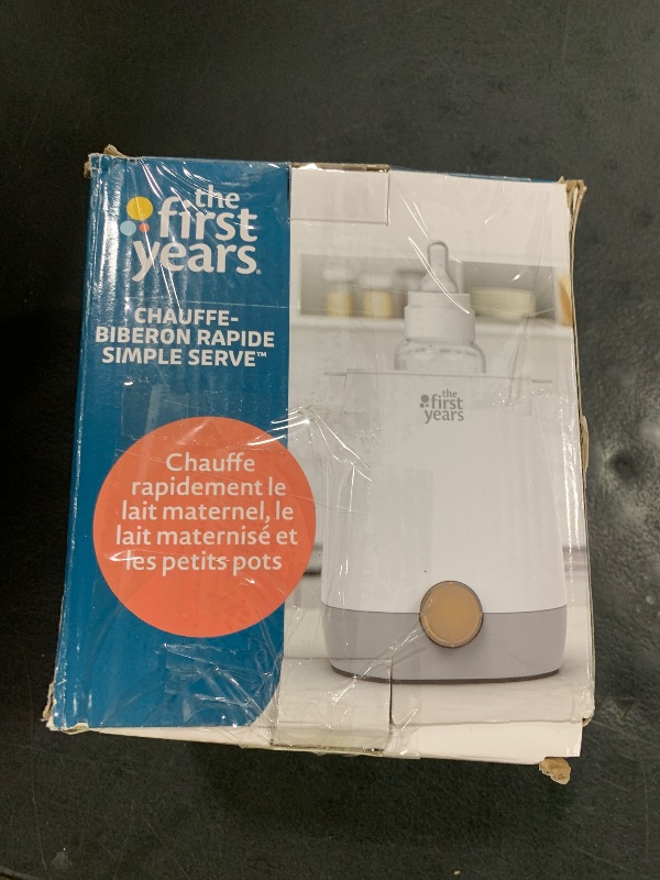 Photo 1 of The First Years Baby Bottle Warmer and Sterilizer - Pacifier and Bottle Nipple Sanitizer - Feeding Baby Essentials for Formula or Breast Milk - Holds Multiple Sizes
