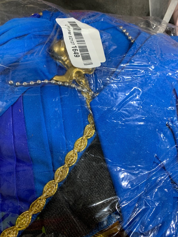 Photo 1 of Disguise Men's Plus Size Genie Deluxe Adult Costume, Blue, XXL (50-52)