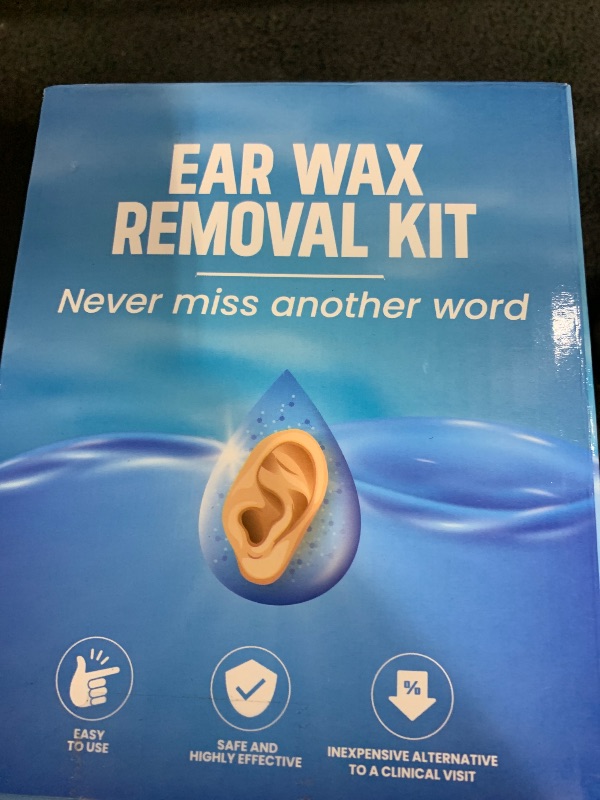 Photo 1 of Ear Wax Removal Tool by Tilcare - Ear Irrigation Flushing System for Adults & Kids - Perfect Ear Cleaning Kit - Includes Basin, Syringe, Curette Kit, Towel and 30 Disposable Tips