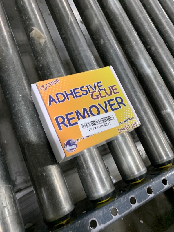 Photo 1 of Adhesive Remover for Cars, 3.3 fl.oz Car Sticker Remover Spray with Scraper & Extra Plastic Razor Blades, Sticker Remover for Cars, Windows, Rapidly Removes Labels, Sticker, Glue