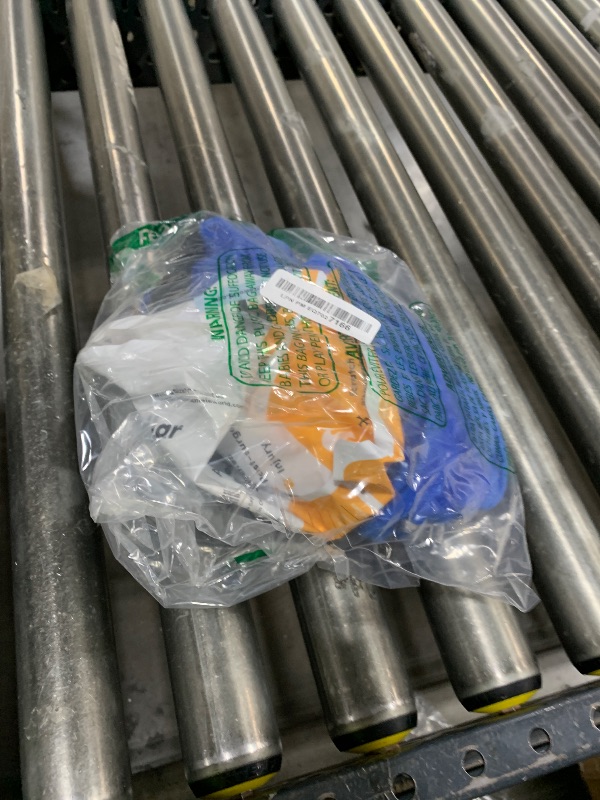 Photo 1 of BENCMATE Inflatable Dog Cone Collar Alternative, Soft Dog Cone for Small Medium Large Dogs and Cats, Neck Recovery ECollar Donut Collar After Surgery (Large, Blue)