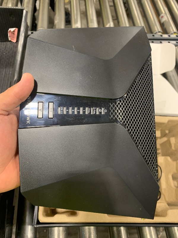 Photo 1 of NETGEAR Nighthawk 6-Stream Dual-Band WiFi 6 Router (RAX54S) – Security Features, AX5400 Wireless Speed, Up to 5.4 Gbps, Covers up to 2,500 sq. ft., 25 Devices - 1-Year Armor Subscription Included