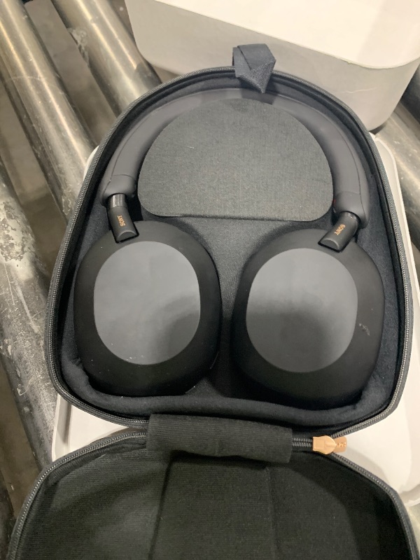 Photo 1 of Sony WH-1000XM5 Premium Noise Canceling Headphones, Auto NC Optimizer, 30-Hour Battery, Alexa Voice Control, Black