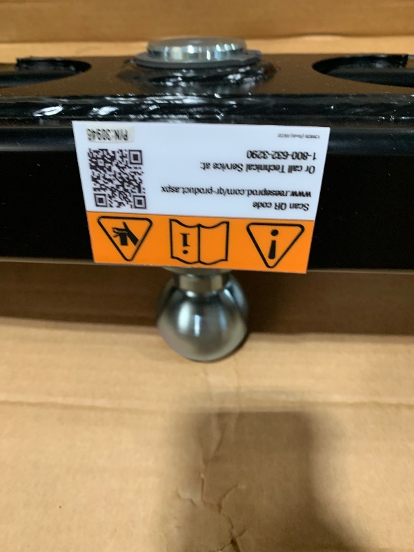 Photo 1 of Reese 30946 Max Duty Gooseneck Hitch, 14,000 lbs. Capacity, 2-5/16 Inch Ball Included, Exclusive use Max Duty Underbed Mounting System