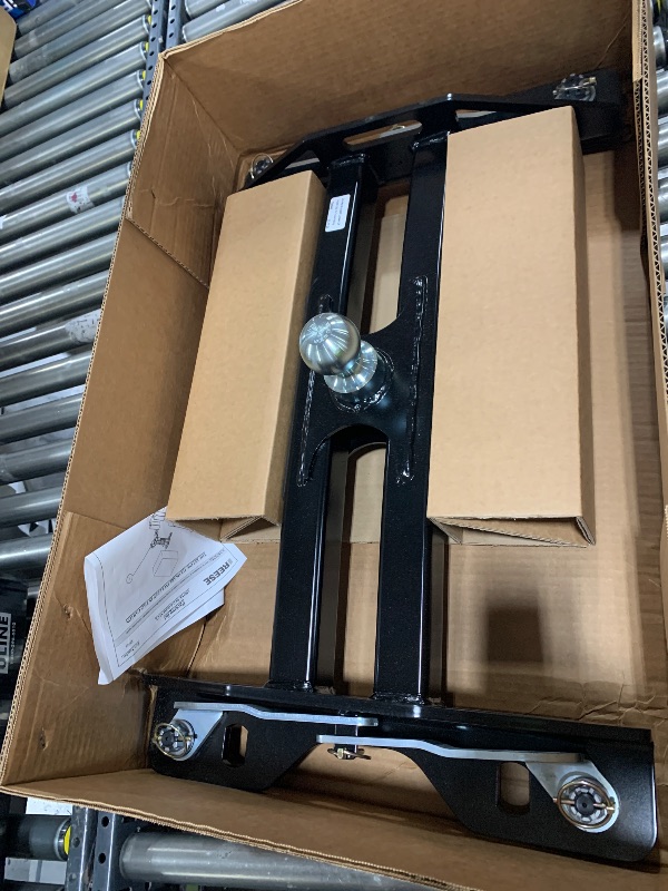 Photo 1 of Reese 30946 Max Duty Gooseneck Hitch, 14,000 lbs. Capacity, 2-5/16 Inch Ball Included, Exclusive use Max Duty Underbed Mounting System
