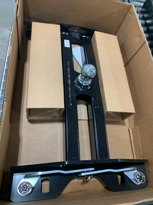Photo 1 of Reese 30946 Max Duty Gooseneck Hitch, 14,000 lbs. Capacity, 2-5/16 Inch Ball Included, Exclusive use Max Duty Underbed Mounting System