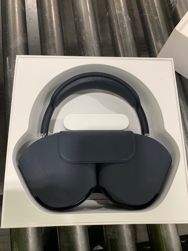 Photo 1 of Apple AirPods Max Wireless Over-Ear Headphones, Pro-Level Active Noise Cancellation, Transparency Mode, Personalized Spatial Audio, USB-C Charging, Bluetooth Headphones for iPhone - Midnight