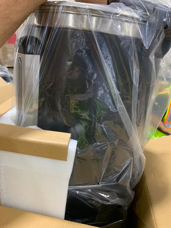 Photo 1 of  HOMOKUS Commercial Coffee Urn,120 Cup Commercial Coffee Maker,18L Double Wall Stainless Steel Large Hot Coffee Dispenser Hot Water Urn,1500W Quick Brew Electric Coffee Percolator (BlACK) 