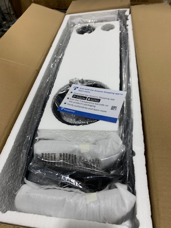 Photo 1 of  Smart 60 Inch Ceiling Fan with Voice Control, Black Ceiling Fans with Lights and Remote, Quiet DC Motor, Modern Indoor Ceiling Fans with Light for Bedroom Patio, CF02-BK 