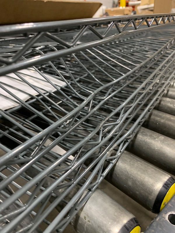 Photo 1 of Land Guard 5 Tier Storage Racks and Shelving - 48" L x 20" W x 72" H Heavy Steel Material Pantry Shelves - Each Unit Loads 350 Pounds Wire Shelf, Suitable for Warehouses, Closets, Kitchens…