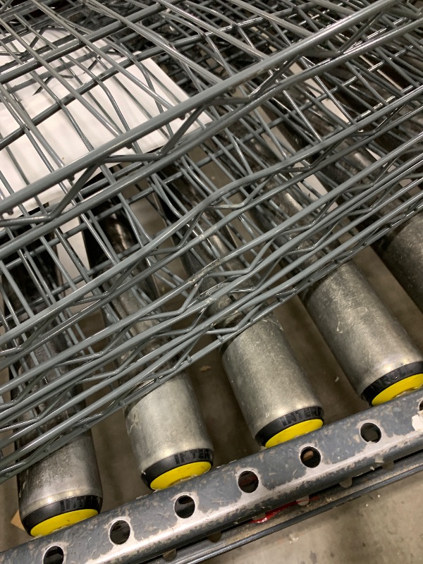 Photo 1 of Land Guard 5 Tier Storage Racks and Shelving - 48" L x 20" W x 72" H Heavy Steel Material Pantry Shelves - Each Unit Loads 350 Pounds Wire Shelf, Suitable for Warehouses, Closets, Kitchens…
