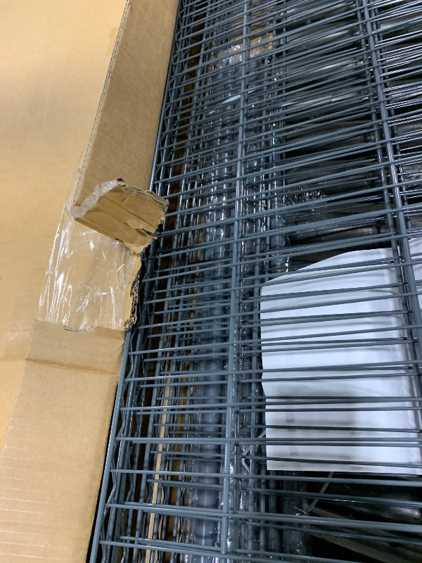 Photo 1 of Land Guard 5 Tier Storage Racks and Shelving - 48" L x 20" W x 72" H Heavy Steel Material Pantry Shelves - Each Unit Loads 350 Pounds Wire Shelf, Suitable for Warehouses, Closets, Kitchens…