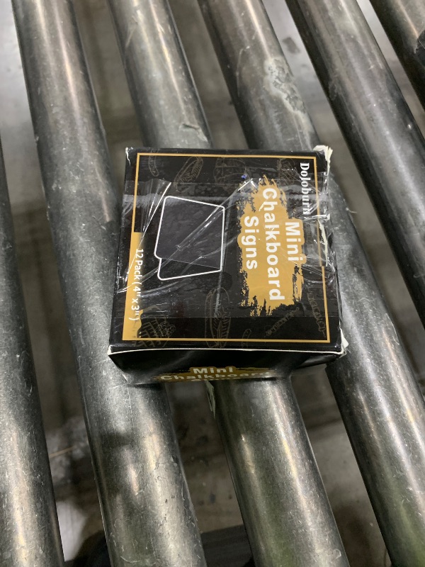 Photo 1 of 12 Pack 4"x3"Mini Chalkboard Signs for Chalk Sign for Food - Party - Buffet - Table Sign Chalkboard - Wedding - Bakery - Small