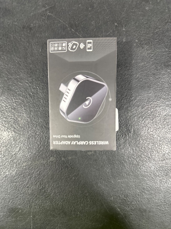 Photo 1 of Teeran Wireless CarPlay Adapter 2025 Upgrade Wired CarPlay to Wireless, Mini USB Design for Cars with Built-in Wired Apple CarPlay Plug and Play Easy Use Fast Stable Connection Car Play for iPhone