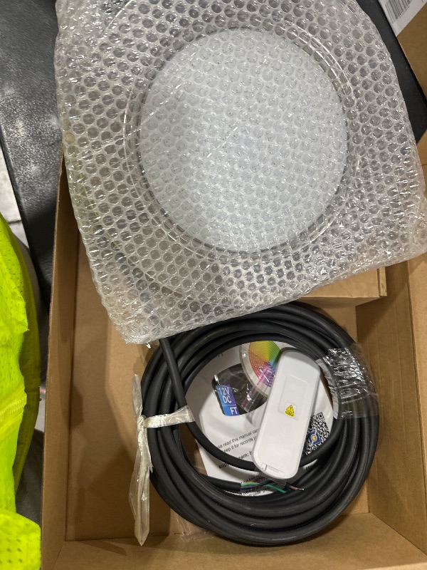 Photo 1 of SHASHKA Smart LED Pool Lights for Inground Pool, Wall Mounted, 54W 12V, 10 Inch, 50FT Cord, Waterproof 2-in-1 Controller & Transformer, Remote & App Control, Lifetime Replacement Program