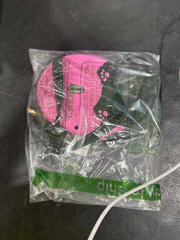 Photo 1 of WRSOMIT Retractable Dog Leash, 26 Ft Heavy Duty Pet Walking Leash for Small Medium Large Dogs up to 99lbs, Anti-Slip Handle, 360 ° No Tangle, Nylon Tape, One-Handed Brake (Pink)