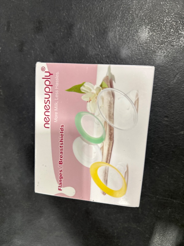 Photo 1 of Nenesupply 19mm Oval Flanges Compatible with Medela Breast Pump Parts Replace 19mm Medela Flange Accessories. Work with Pump in Style Parts Symphony Parts Swing Maxi Harmony and Personalfit Flex
