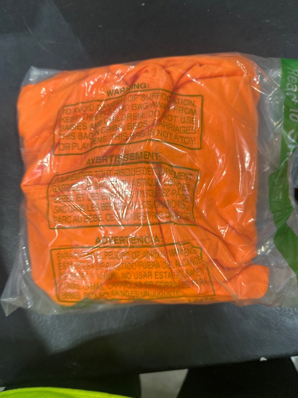 Photo 1 of Fruit of the Loom Men's Eversoft Cotton T Shirts, Breathable & Moisture Wicking with Odor Control, Long Sleeve-Safety Orange