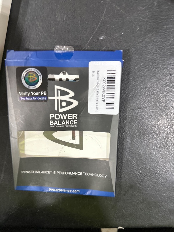 Photo 1 of Power Balance the Original Genuine Performance Wristband, safe Waterproof Lightweight durable, size of M+M+L?M 19.0CM/L 20.5CM)