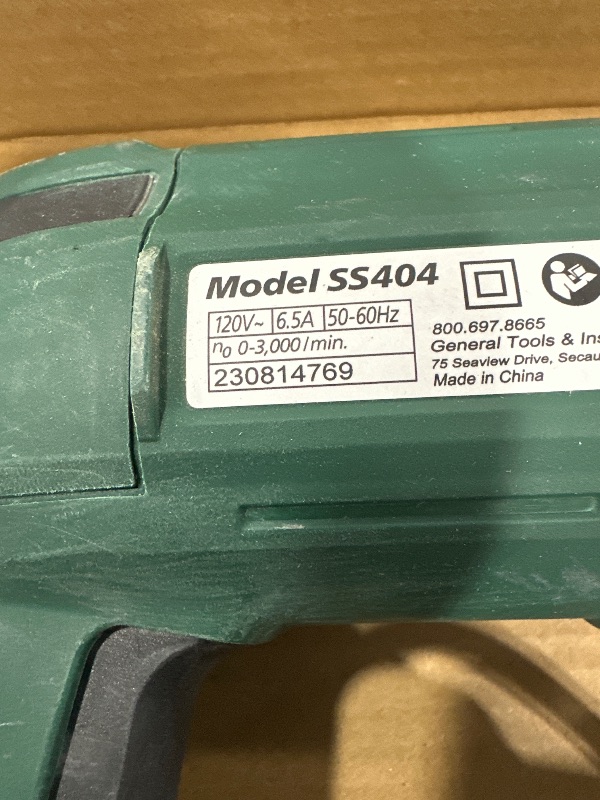 Photo 1 of PacTool SS404 Contractor Grade Snapper Shear - Electric Cutter for Fiber Cement Siding - Power Tools for Professionals