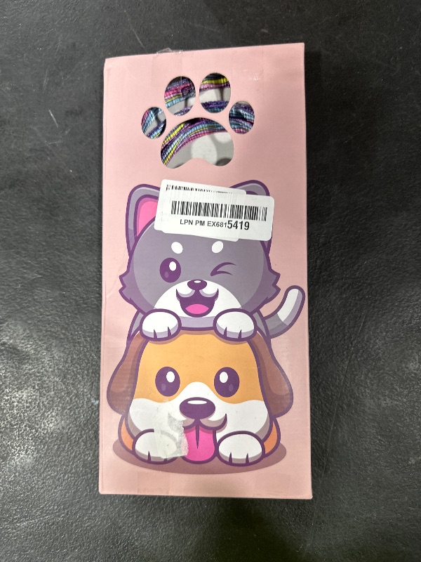 Photo 1 of Seyezo Cat Harness and Leash Set, Adjustable Kitten Harness Escape Proof Cats Harness, Soft Lightweight Walking Travel Pet Harness, Cute Kitty Harness Leash Set for Small Medium Cats, Colourful Waves