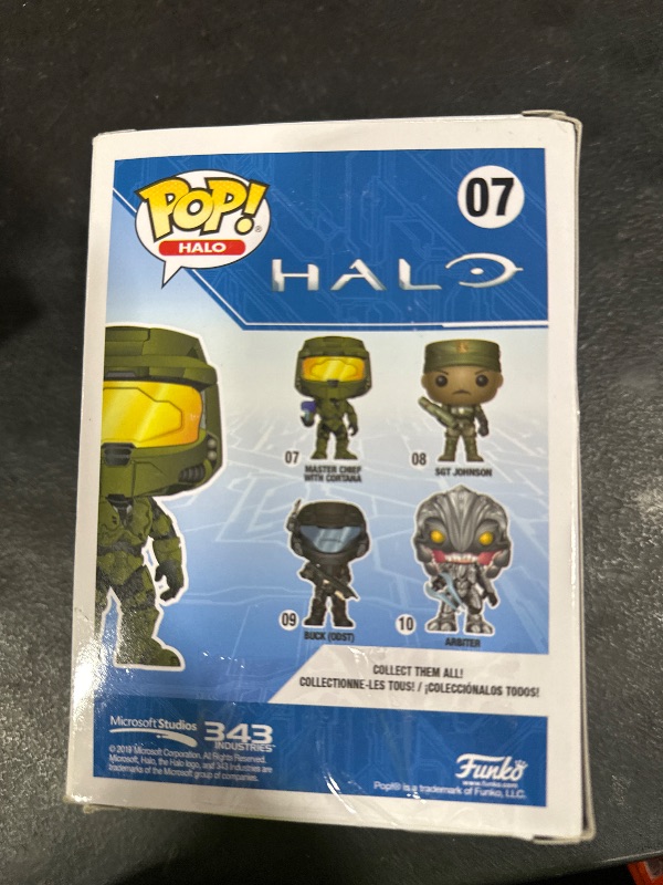 Photo 1 of Funko POP! Games: Halo - Master Chief with Cortana (Gold)
