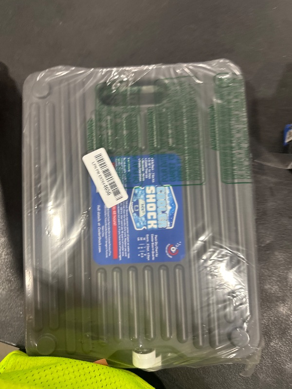 Photo 1 of Cooler Shock Ice Packs, Reusable, Premium, Large Ice Pack and Lunch Cooler Set for Long Term Use, Cools Faster Than Ice, Cooler Accessories, Gray, 2 Pack