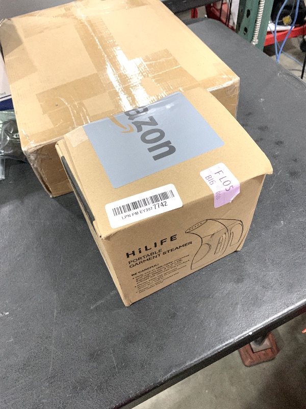 Photo 1 of HiLIFE Steamer for Clothes, Portable Handheld Design, 240ml Big Capacity, 700W, Strong Penetrating Steam, Removes Wrinkle, for Home, Office(ONLY FOR 120V)