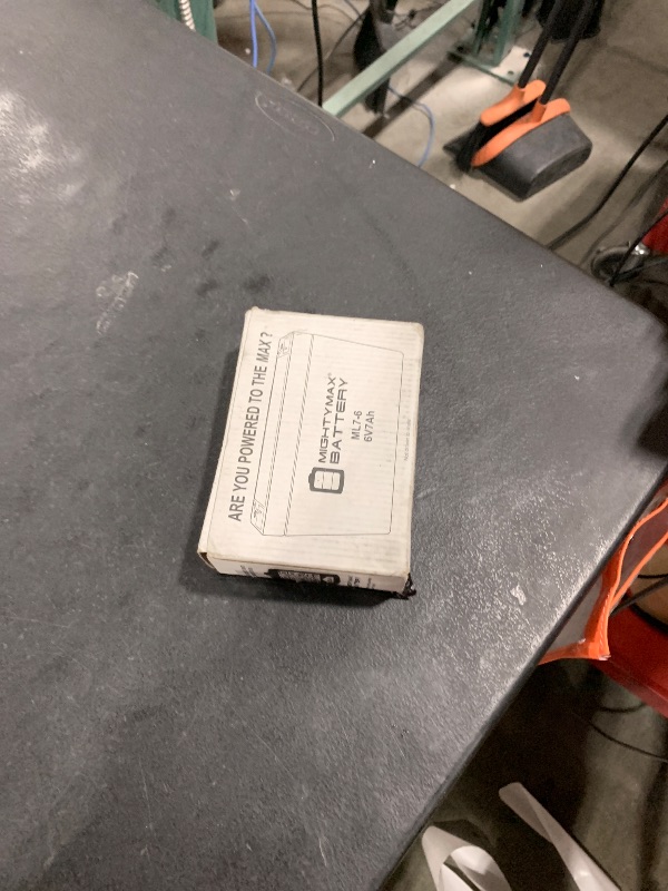 Photo 1 of Mighty Max Battery Ride On Replacement 6V 7AH Battery for Kids Ride On Power Car Wheels