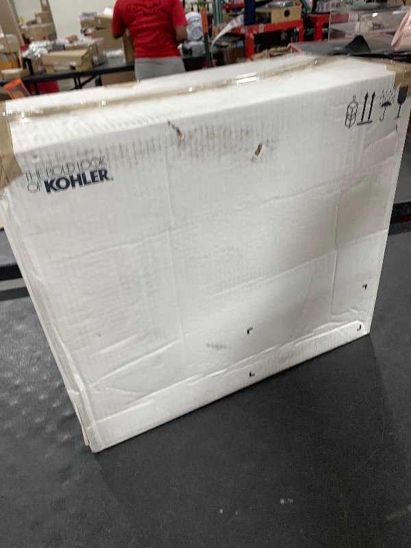 Photo 1 of Kohler K-4467-RA-0 Wellworth 1.28 gpf Tank with Right-Hand Trip Lever, White