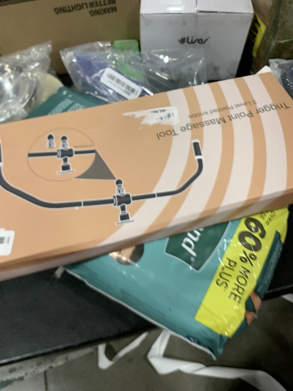 Photo 1 of Strict  Point Massage Cane Back and Neck Massager for Muscle Pain Relief and Self-Massage Therapy ?Handheld Back, Neck, Shoulder, Leg ?Foot? Full Body Deep Tissue Pressure Point Tool ? Black?