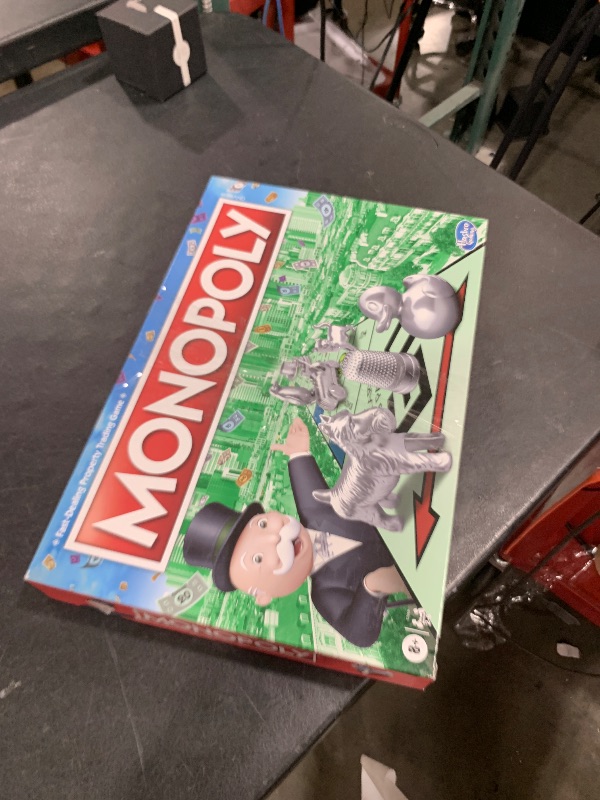 Photo 1 of Monopoly Game, Family Board Games for 2 to 6 Players & Kids Ages 8 and Up, Includes 8 Tokens (Token Vote Edition)