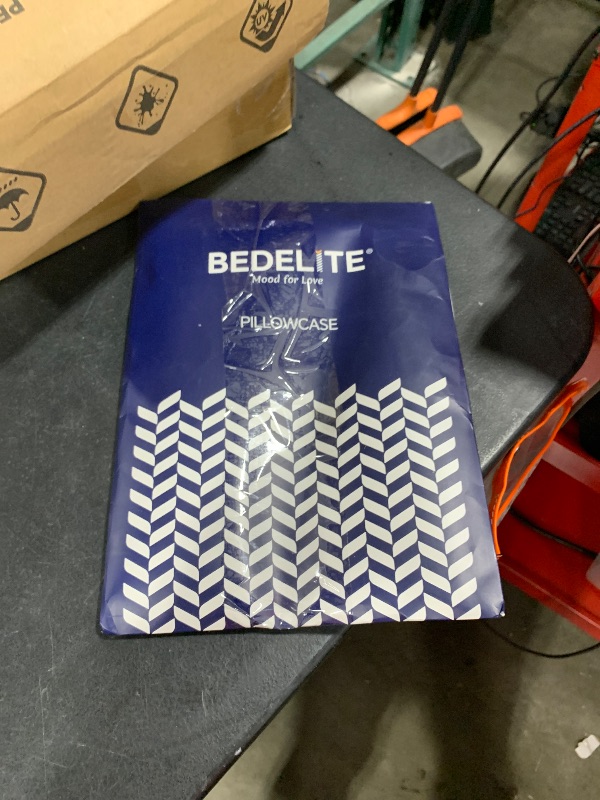 Photo 1 of BEDELITE Satin Pillowcase for Hair and Skin, Super Soft and Cooling Similar to Silk Pillow Cases 2 Pack with Envelope Closure, Gift for Women Men(20"x40" King Size, Dark Grey)