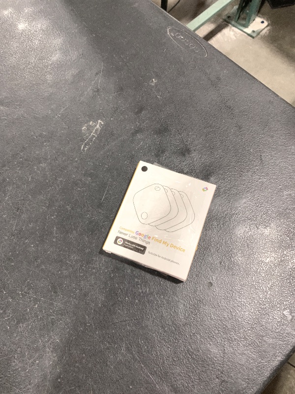 Photo 1 of Air Tag for Android 4 Pack Luggage Tracker Tags Works with Google Find Hub App(Not for iOS) Bluetooth Tracker Key Finder and Item Locator for Luggage, Backpack, Suitcases, Replaceable Battery