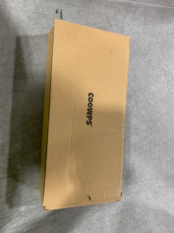Photo 1 of COOWPS Switch 2 Case for Nintendo Switch 2 (2025), Odorless Felt Ultra Hard Shell Military Grade Protection, Soft Lining Travel Storage Case with 8 Game Card Slots, Dark Grey
