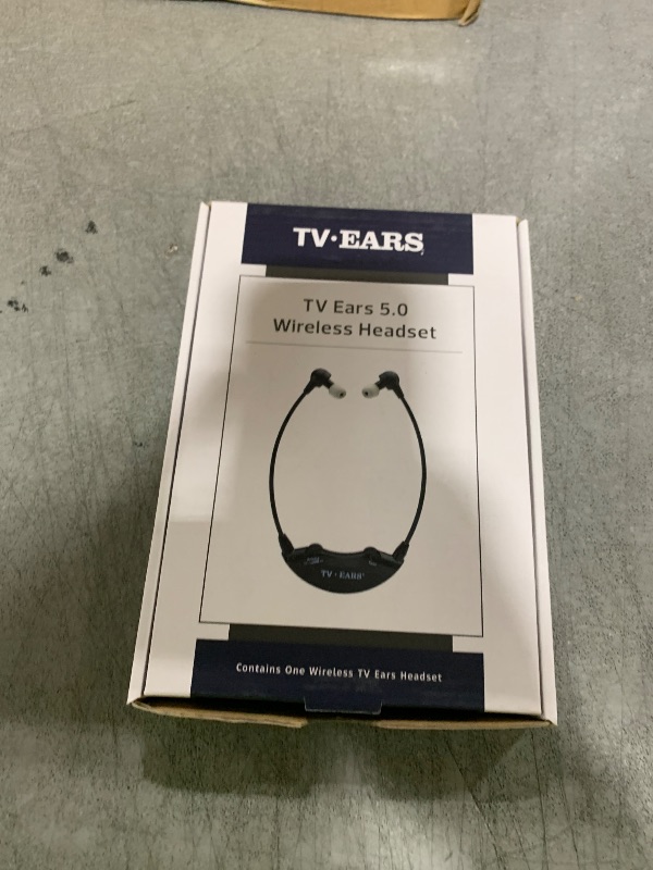 Photo 1 of TV · EARS Additional Wireless Headset Compatible with all 5.0 Analog and Digital TV Ears Headset Systems, Ideal for Seniors & with Hearing Difficulties