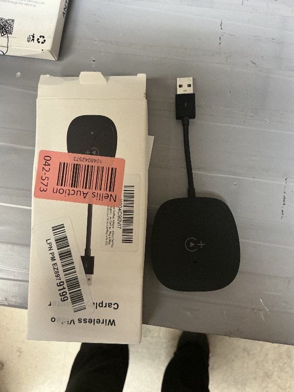 Photo 1 of THT02 Wireless CarPlay Adapter, Supports Netflix, YouTube, Convert OEM Wired to Wireless CarPlay, Plug & Play for 2016+ Cars Need Support Wired CarPlay with iOS 10+