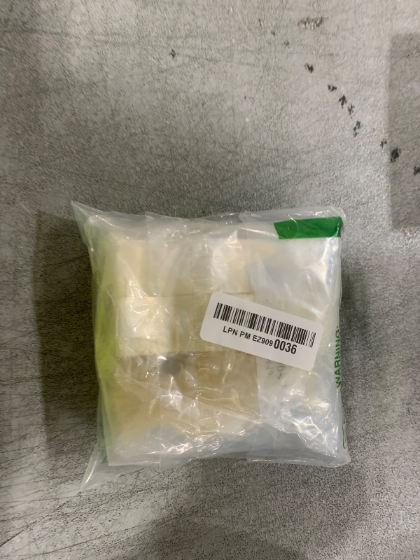Photo 1 of PATIKIL 115x28mm PVC Perforated Shrink Bands, 1000Pcs 0.05 mm/2 Mil Thickened Heat Shrink Seal Wrap Fit for 2.5"-2.75" Cap Diameter Essential Oil Bottles Jars Cans Tin, Clear
