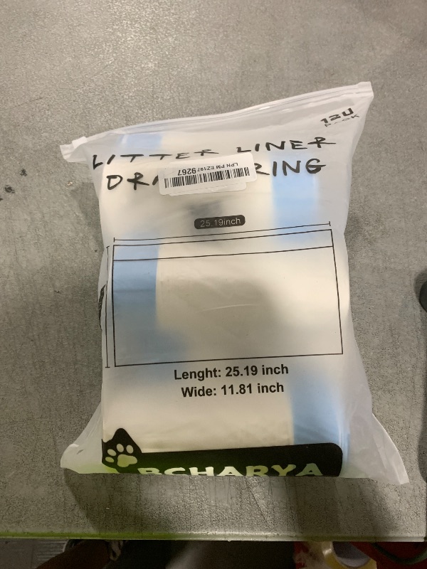 Photo 1 of 120 Count Extra Large Cat Litter Box Liners, Cat Litter Waste Receptacles Bags for Cleanpethome Self Cleaning Litter Box