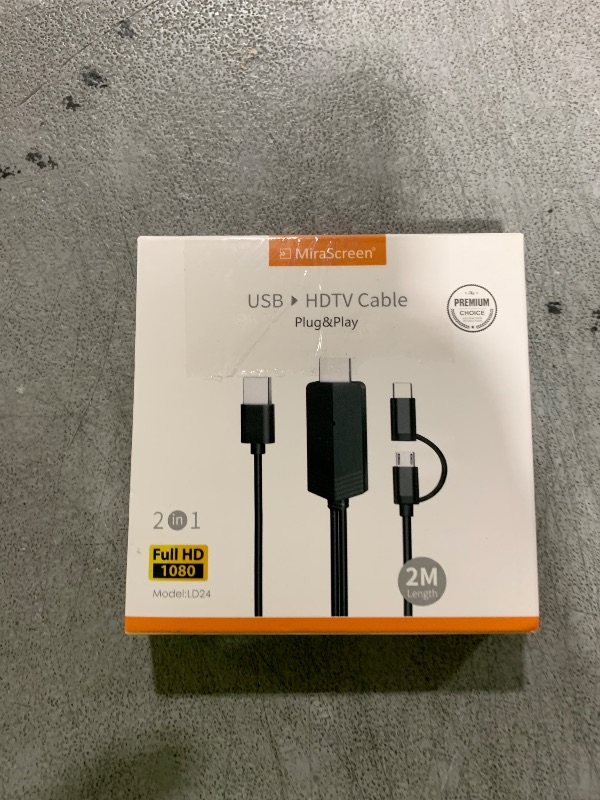 Photo 1 of Weton 2-in-1 USB Type C Micro USB Android Phone to TV HDMI Cable, MHL to TV HDMI Adapter 1080P HDTV Mirroring & Charging Cable for Android Smartphone Tablets to Projector Monitor, 6.6ft