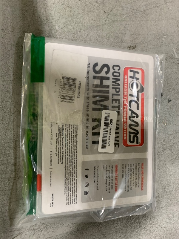 Photo 1 of Hot Cams HCSHIM02 Complete Shim Kit Compatible with/Replacement for Arctic Cat ATV DVX 400 /Honda CRF 450R CRF450X TRX 450ER TRX 450R /Kawasaki KFX 400 KFX 450R KLX 450R KX 450F/Suzuki