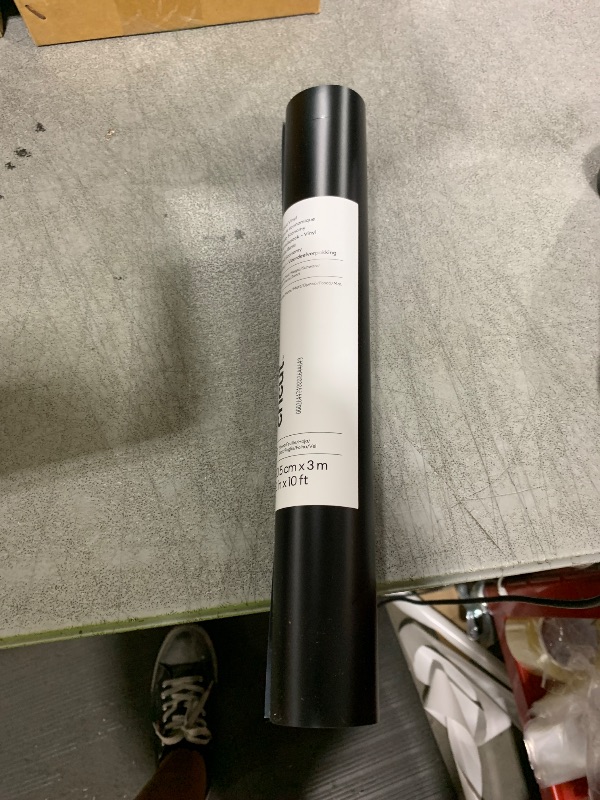 Photo 1 of Cricut® Value Permanent Vinyl, Black (12 in x 10 ft)