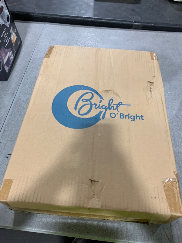 Photo 1 of O'Bright LED Pharmacy Table Lamp, Full Range Dimming, 12W LED, 360 Degree Swing Arms, Desk, Reading, Craft, Work Lamp, ETL Tested, Antique Brass (Gold)