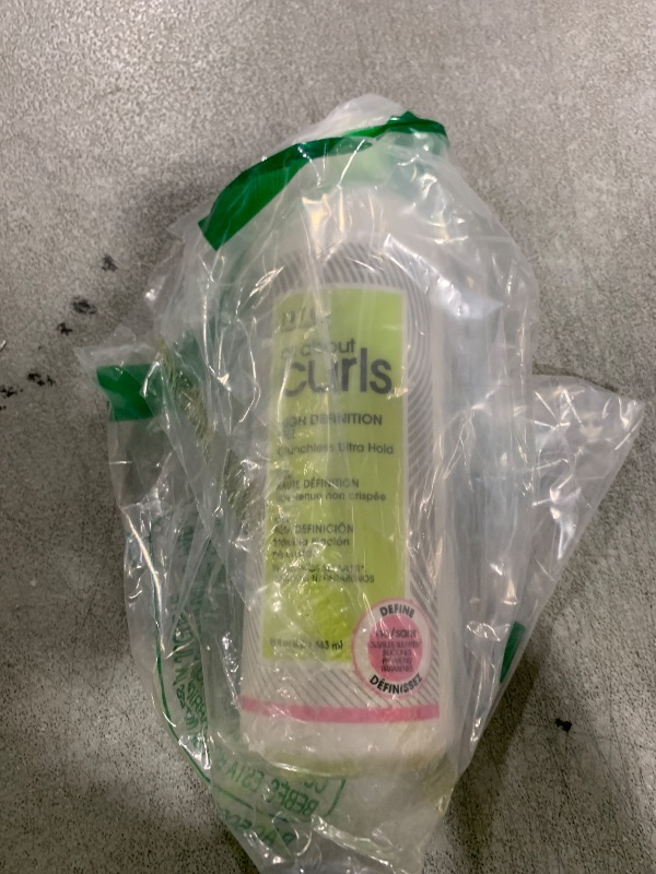 Photo 1 of ALL ABOUT CURLS High Definition Gel | Crunchless Ultra Hold | Define, Moisturize, De-Frizz | All Curly Hair Types | Vegan & Cruelty Free | Sulfate Free | 15 Fl Oz