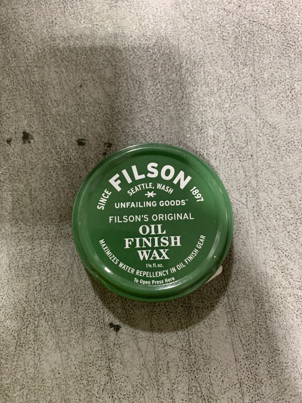 Photo 1 of Filson Oil Finish Wax 11069033
