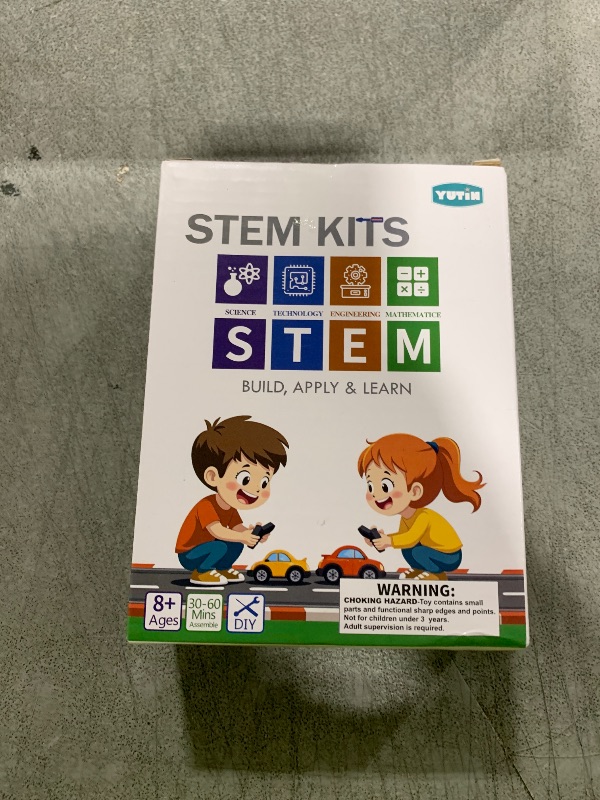 Photo 1 of STEM Kits for Kids Age 8-10, STEM Toys for Boys 8-12, Remote Control Model Car Building Kits, Wood 3D Puzzles 8-13, Science Crafts Projects, Gifts for 8 9 10 11 12 13 14 Year Old Teen Boys Girls