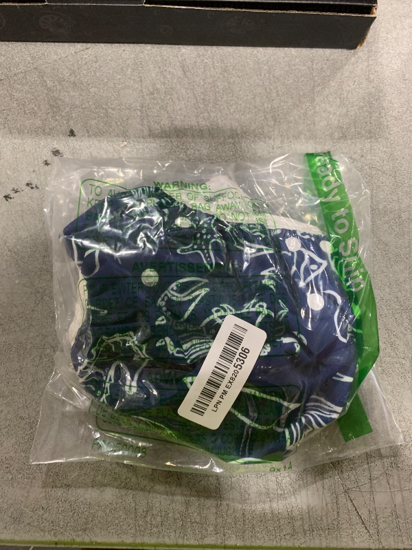 Photo 1 of ALVABABY Swim Diapers 2pcs Baby & Toddler Snap One Size Reusable Adjustable Baby Boys' Swim Diapers for Swimming Lessons SW18-21