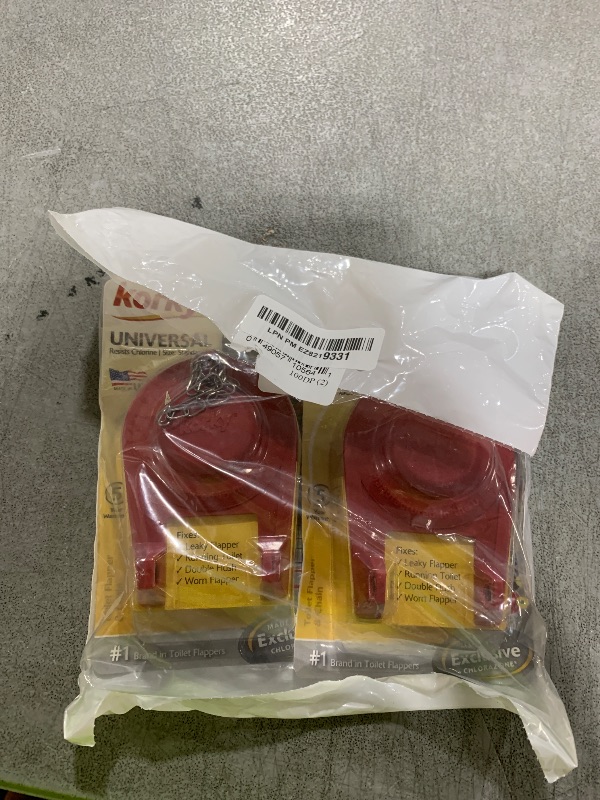 Photo 1 of Korky 100 Ultra High Performance Universal 2" Flapper, (Pack of 2)