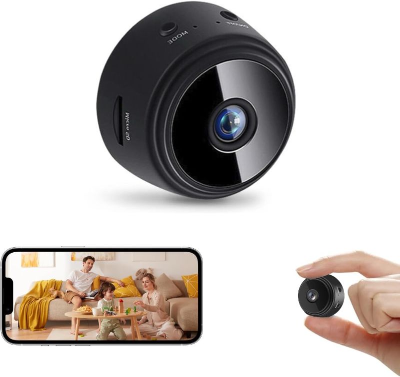 Photo 1 of Hidden Camera - Upgraded 1080P Wireless Security Camera Spy Camera Motion Detection Alerts Real Time Record Surveillance Camera Phone App Alerts for Outdoor Surveillance (Exclude SD Card)
