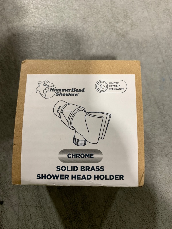 Photo 1 of HammerHead Showers Chrome Solid Brass Shower Head Holder
